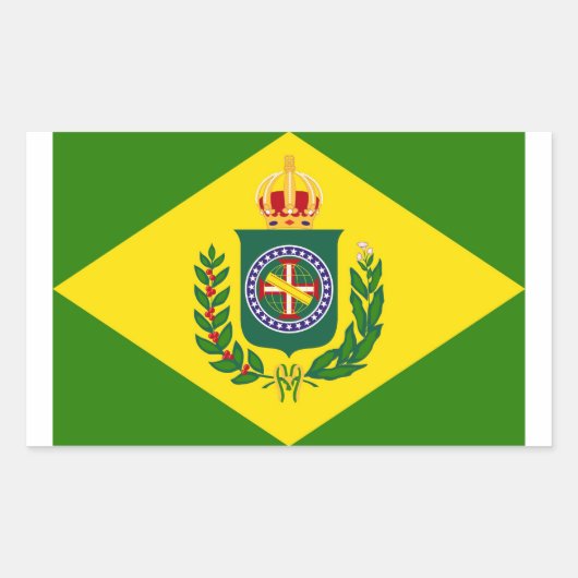 Bandeira Império 長方形シール (正面)