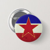 Bandeira Iugoslávia 缶バッジ (正面&裏面)
