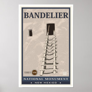 Bandelierの国有記念物1 ポスター