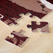 Bandelierの国有記念物 ジグソーパズル (側面)