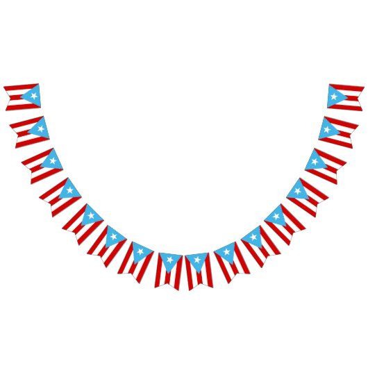 Bandera deプエルトリコAzul Celeste バンティングフラッグ (全)