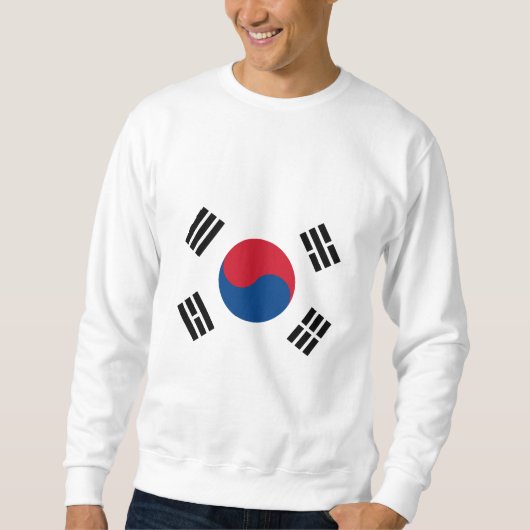 Bandera de Corea del Sur スウェットシャツ (正面)