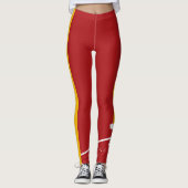Bandera de España y Escudo Leggings Patrióticos レギンス (正面)