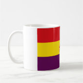 Bandera de la Republicaa Espanolaa コーヒーマグカップ (左)