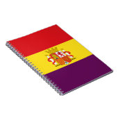 Bandera de la Republicaa Espanolaa ノートブック (右側)