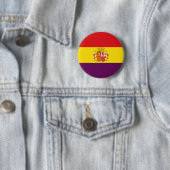 Bandera de la Republicaa Espanolaa 缶バッジ (インサイチュ)