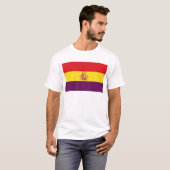 Bandera de la Republicaa Espanolaa Tシャツ (正面フル)