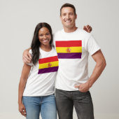 Bandera de la Republicaa Espanolaa Tシャツ (ユニセックス)
