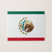 Bandera de México - Flag of Mexico - Mexican Flag ジグソーパズル (横)