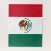 Bandera de Mexico National flag Mexicanos ジグソーパズル (縦)