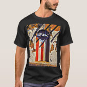 Bandera del orgullo de Puerto Rico Tシャツ (正面)