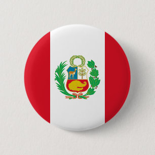 Bandera del Peru? -ペルーの旗 缶バッジ