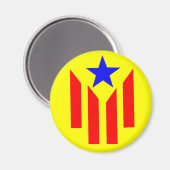 Bandera Estelada Catalana マグネット (正面/裏面)