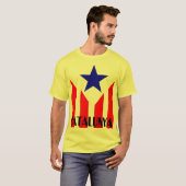 Bandera Estelada Catalana Tシャツ (正面フル)