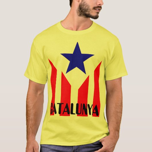 Bandera Estelada Catalana Tシャツ (正面)