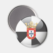 Bandera y escudo de Ceuta マグネット (正面/裏面)