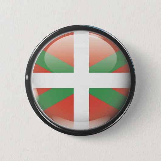 Bandera y escudo de Euskadi 缶バッジ (正面)