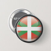 Bandera y escudo de Euskadi 缶バッジ (正面&裏面)