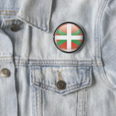 Bandera y escudo de Euskadi 缶バッジ (インサイチュ)