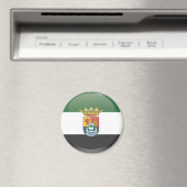 Bandera y escudo de Extremadura マグネット (インサイチュ (食洗機))