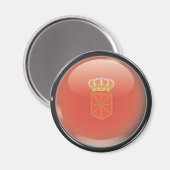 Bandera y escudo de Navarra マグネット (正面/裏面)