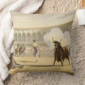 Banderillas de Fuego 1865年(色のlitho) クッション (ブランケット)