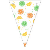 Banderines cítricos バンティングフラッグ (第1の旗)