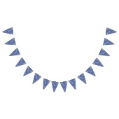 Banderines effecto marmolado azul バンティングフラッグ (全)