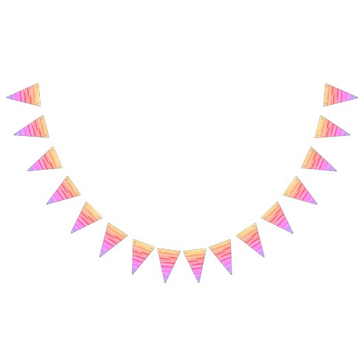 Banderole à fanions Summer Party バンティングフラッグ (全)