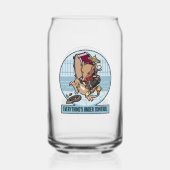 Bandicootおもしろいすべてが制御漫画の下にある ガラス缶 (裏面)