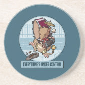 Bandicootおもしろいすべてが制御漫画の下にある コースター (正面)