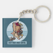 Bandicootおもしろい All is under Control Band キーホルダー (裏面)