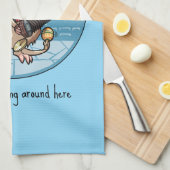 Bandicoot I Do Everything Around Here One Man Band キッチンタオル (四つ折り)