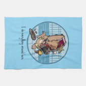 Bandicoot I Do Everything Around Here One Man Band キッチンタオル (横)