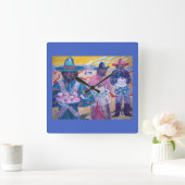 Bandido Bakeoff スクエア壁時計 (ホーム)