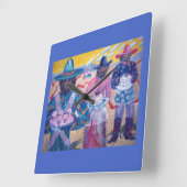 Bandido Bakeoff スクエア壁時計 (傾斜)