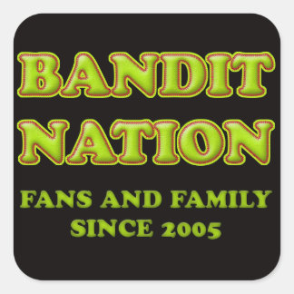 Bandit Nationスタンプ スクエアシール