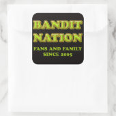 Bandit Nationスタンプ スクエアシール (バッグ)