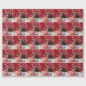 Bandit the Cat's Valentine Mailbox Wrapping紙 ラッピングペーパー (フラット)