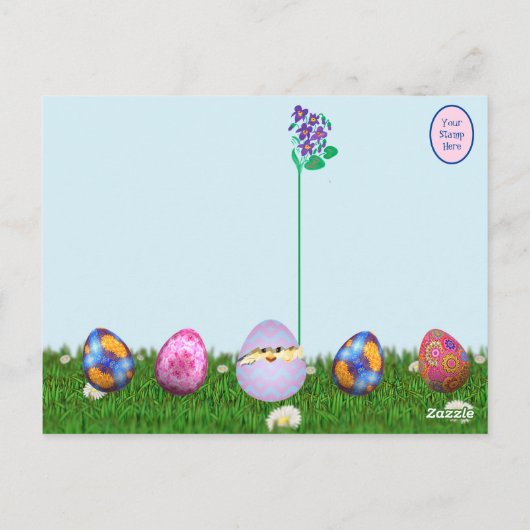 Bandit's Easter Basket – はがき (裏面)