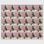 Bandit's Gingerbread House - Cat Chrimas ラッピングペーパー (フラット)