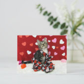 Bandit's Love Valentine - Cat / Kitten - Flat Card シーズンカード (スタンド正面)