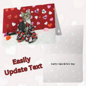 Bandit's Valentine's Card - Cat / Kitten シーズンカード
