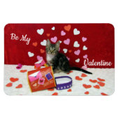 Bandit's Valentine's Magnet (Cat/Kitten) マグネット (横)