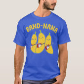 Bandnana Guitarist funny Tシャツ (正面)