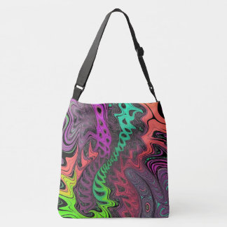 Bandolera Grande Estilo Psicodélico クロスボディバッグ