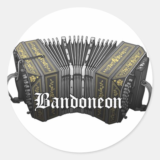 Bandoneon ラウンドシール (正面)