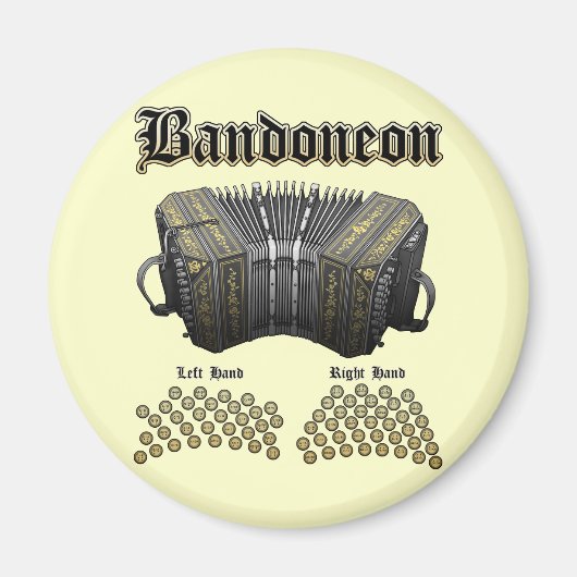 Bandoneon 2 マグネット (正面)