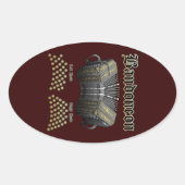 Bandoneon 2 楕円形シール (正面)