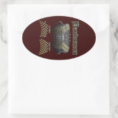 Bandoneon 2 楕円形シール (バッグ)